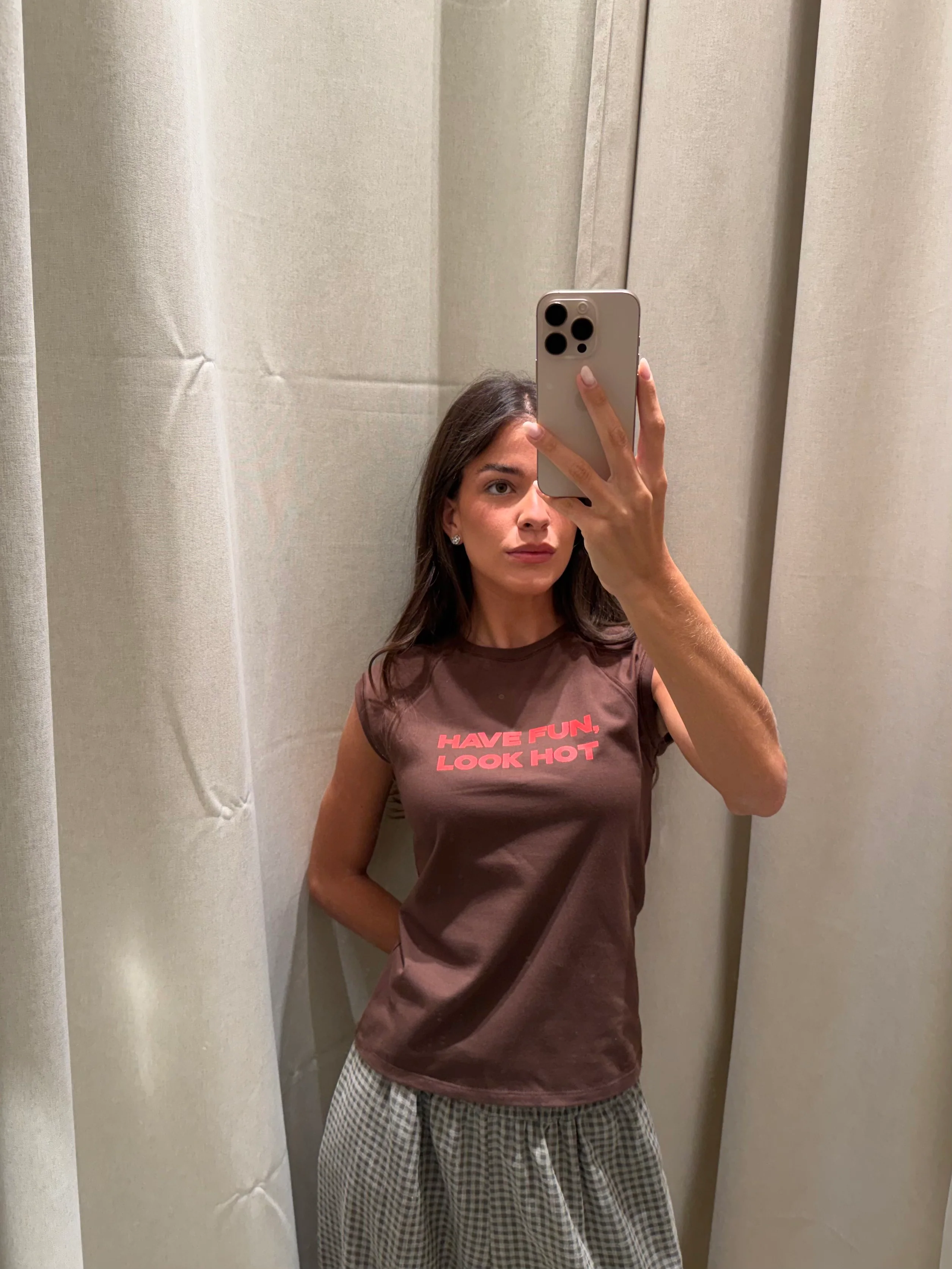Aurelia T-Shirt - Coffee - Image 3